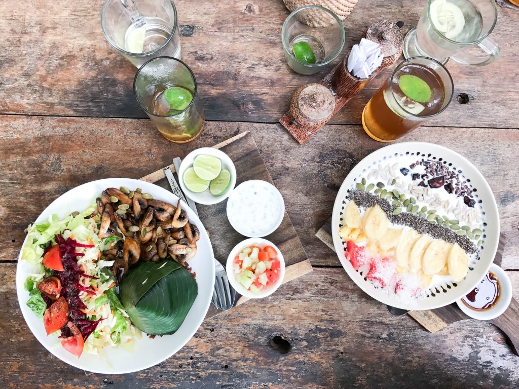 Frühstück im Pachamama Organic Café