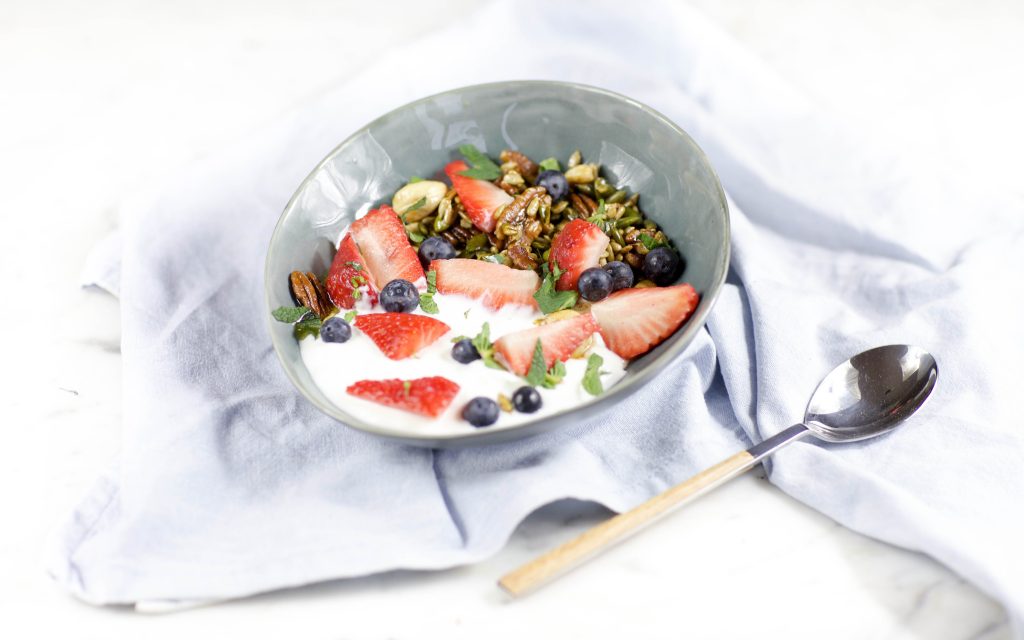 Eiweiß Frühstücks Bowl